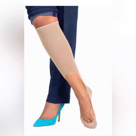 Keysocks Accessories - Keysocks (2) Original Knee High No Show Socks Set Open Comfortable Soft‎